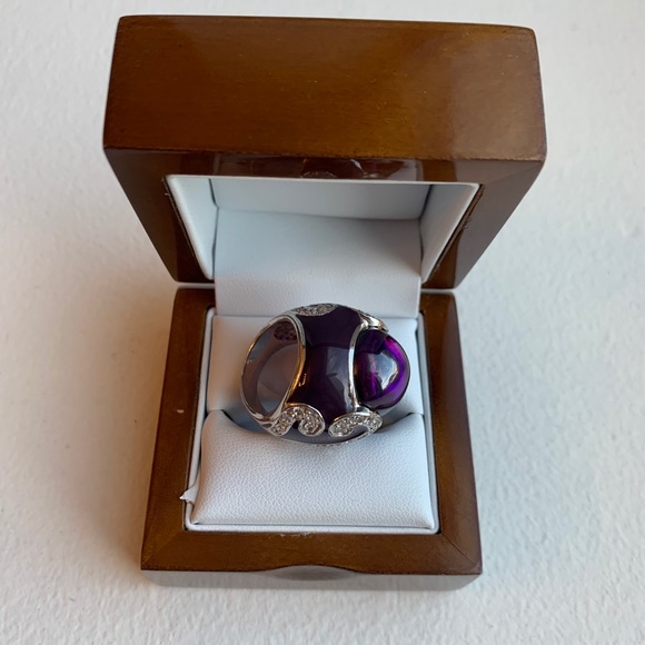 Amethyst Ring, size: 5.5 - Picture 8 of 12